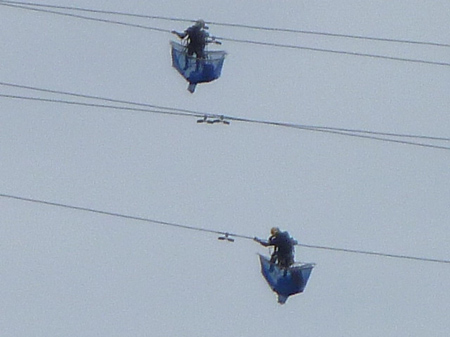 送電線の保守点検