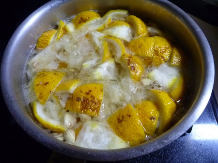 ペクチンを抽出