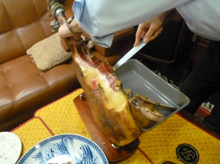 イベリコ豚生ハム