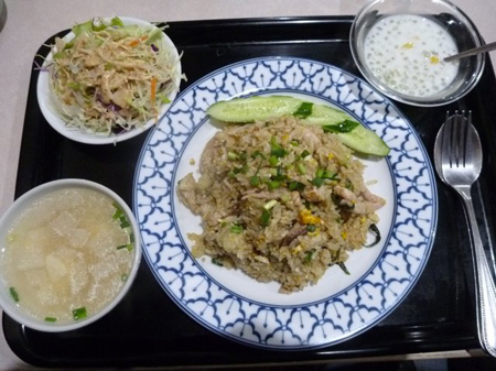 グリーンカレーの炒飯
