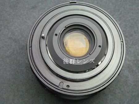 後群レンズ