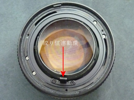 絞り値連動環