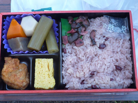 京樽の赤飯弁当