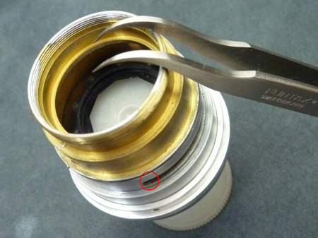 絞り値作動カム環