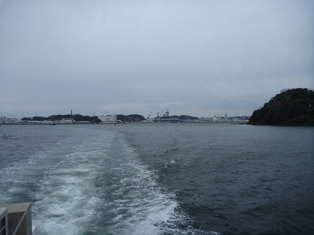 横須賀本港から長浦港へ