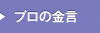 プロの金言