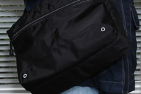 収納力抜群のショルダーバッグ