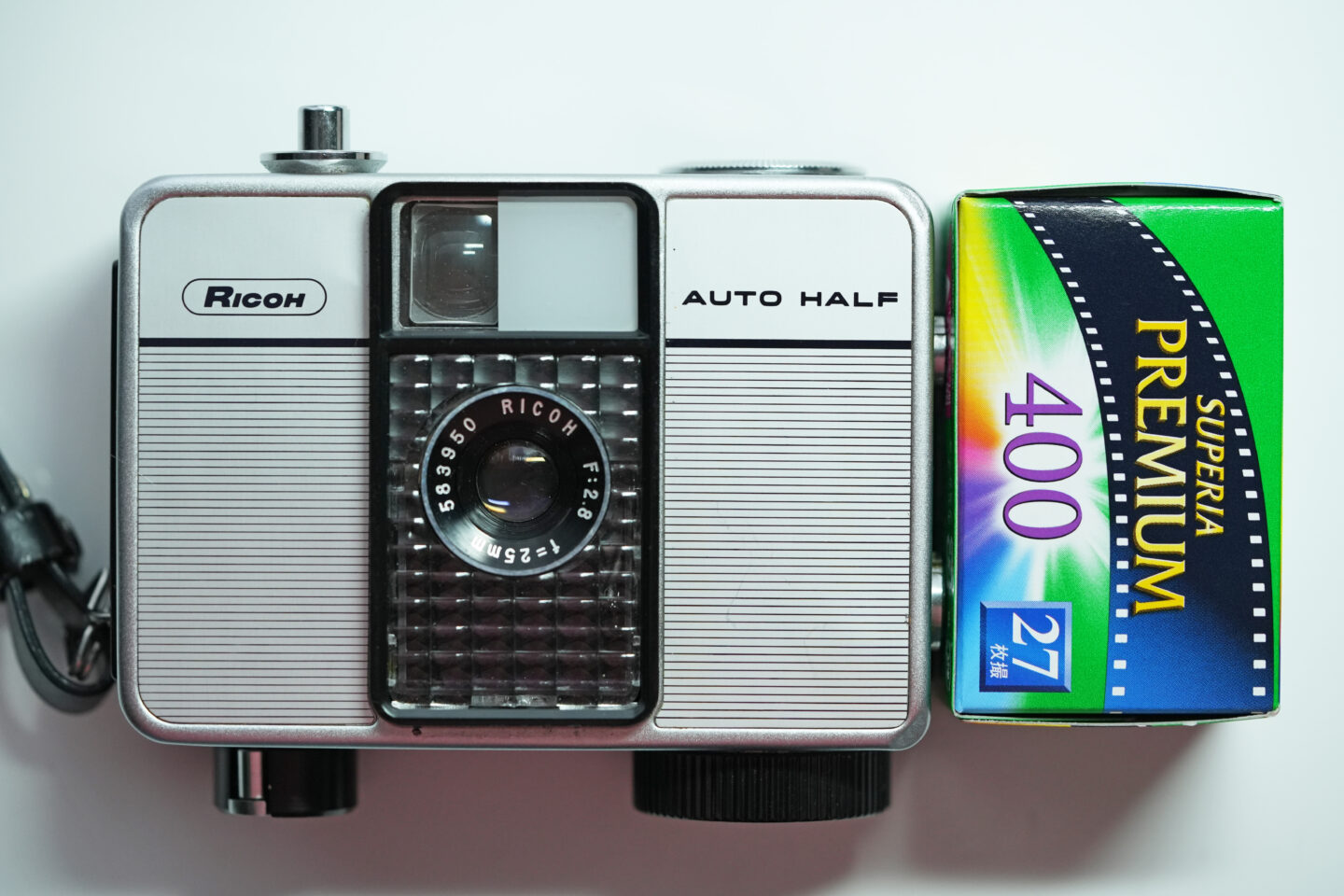 カワE!　リコー　オートハーフE 　AUTO　HALF　E　フィルムカメラ