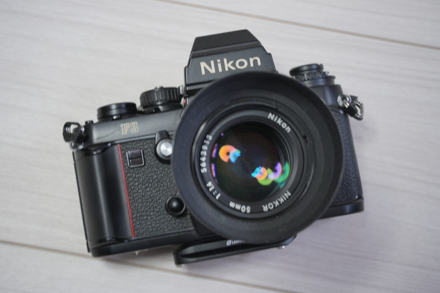 美品　Nikon ニコン　F3 F3HP 用底カバー　最終ロット品　CE マーク - 2