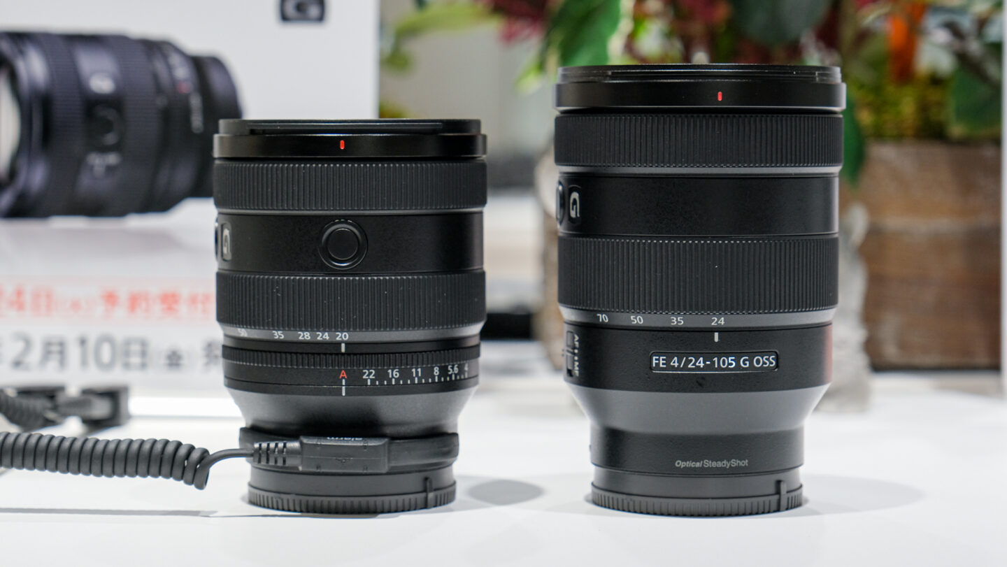 FE 20-70mm F4 G SEL2070G可変NDフィルター付