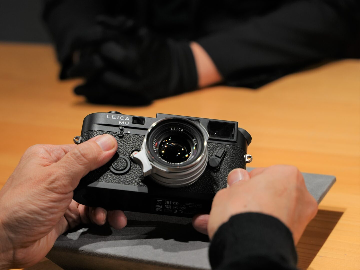 LEICA ライカ 引き出し M6ブラック LEITZ WETZLAR GMBHボディのみ