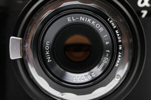 【ジャンク】引き伸ばし機用レンズってカメラに使える？ニコン「EL-NIKKOR 50mm F4」