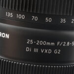 広角端が28mmから25mmに拡大！高倍率ズームレンズの代名詞が進化「タムロン 25-200mm F/2.8-5.6 Di III VXD G2」