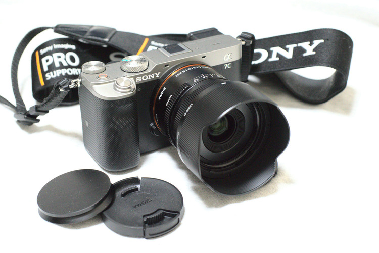 SIGMA 24mm F3.5 DG DN（フード付き）