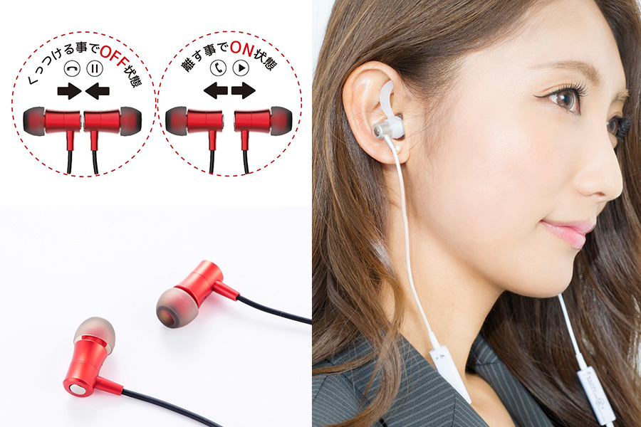 Bluetoothイヤホン(マグイヤー)