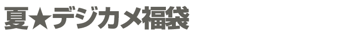 夏★デジカメ福袋