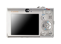 製品写真：IXY DIGITAL 25 IS 背面