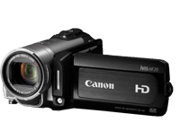 製品写真：キヤノン iVIS HF20