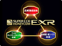 スーパーCCDハニカムEXR