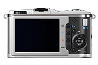 オリンパス・ペン E-P1 背面
