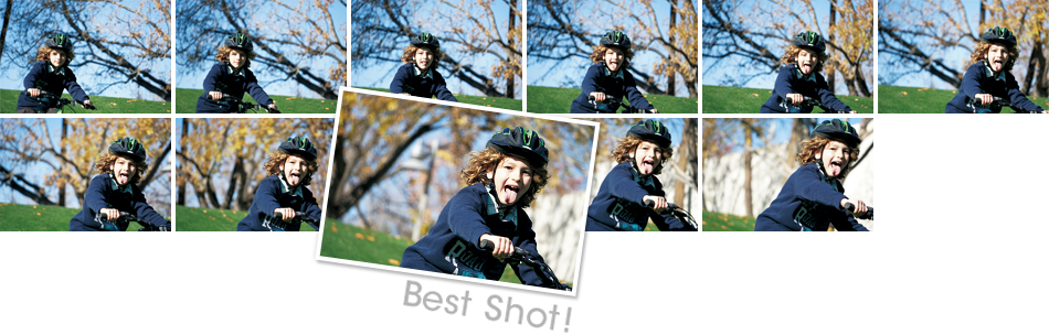 最高約11コマ/秒のAF追随高速連写