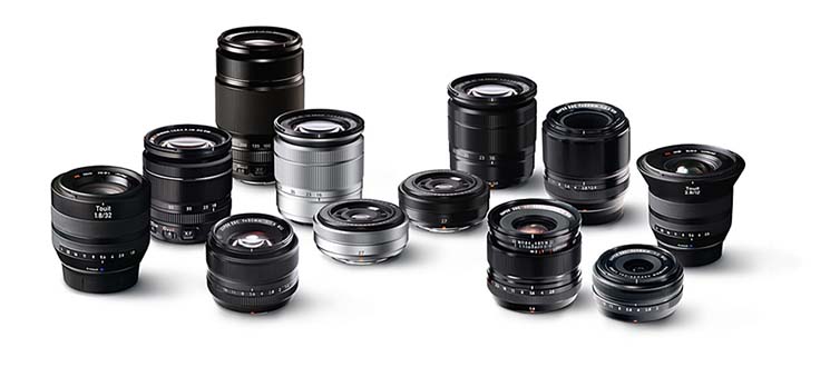 独自のデジタル技術を投入しセンサーと一体開発した、Xマウントレンズ。