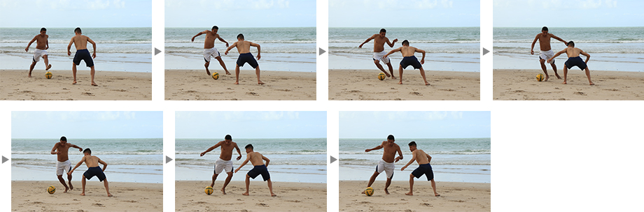 高速連続撮影性能と高い追従性によって、被写体を精度高く捕捉。