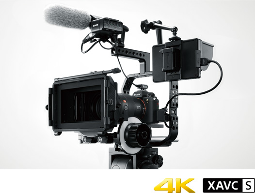 高解像度4K動画記録