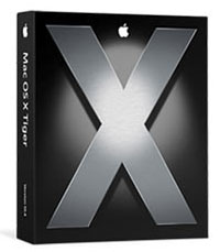 「Mac OS X バージョン10.4 "Tiger"」