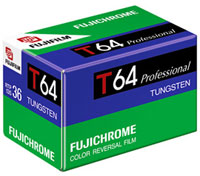 「フジクローム　T64　プロフェッショナル」35mmサイズ