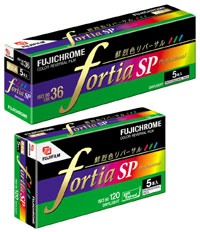 「フジクロームｆｏｒｔｉａＳＰ」