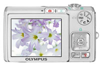 写真：CAMEDIA FE-250 液晶