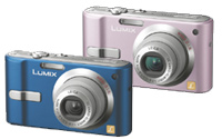 写真：Lumix DMC-FS1 カラバリエーション[ブルー/ピンク]