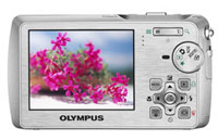 写真：背面 2.5型液晶