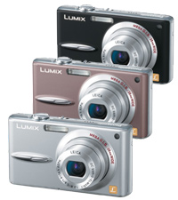 製品写真：DMC-FX30 カラーバリエーション