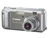製品写真：PowerShot A460