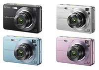 製品写真：サイバーショット DSC-W120