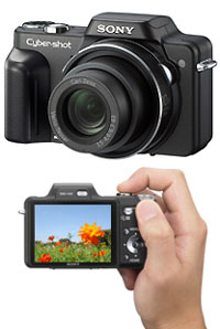 製品写真：サイバーショット DSC-H10