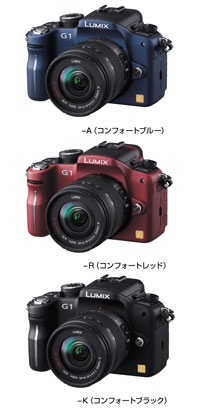 製品写真：Lumix DMC-G1