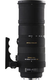 製品写真：APO 150-500mm F5-6.3 DG OS HSM
