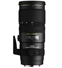 製品写真：APO 70-200mm F2.8 EX DG OS HSM