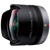 製品写真：LUMIX G FISHEYE 8mm/F3.5　