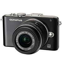 製品写真：PEN Lite E-PL3 レンズキット