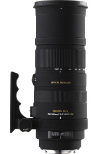 製品写真：APO 150-500mm F5-6.3 DG OS HSM