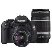 製品写真：キヤノン EOS Kiss X5 ダブルズームキット