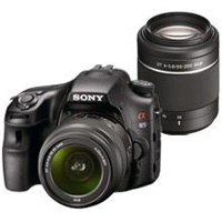 製品写真：ソニー α65 ダブルズームキット