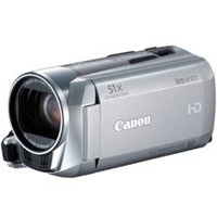製品写真：キヤノン iVIS HF R31 シルバー