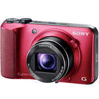製品写真：ソニー Cyber-shot DSC-HX10V R レッド