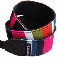 製品写真：フラッシャー カメラストラップ 118025JP バリの夕日