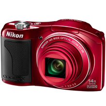 製品写真：ニコン COOLPIX L610 レッド